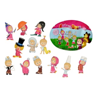 Đồ Chơi Sưu Tầm Búp Bê MASHA AND THE BEAR Masha Collectibles 109302144 (1 túi = 1 bé Masha ngẫu nhiên)