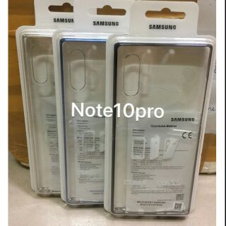 Ốp hãng Clear Cover Samsung Note 10 pro