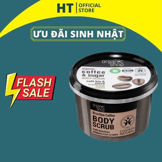 Tẩy Tế Bào Chết Toàn Thân Cà Phê Organic Coffee &amp; Sugar Body Scrub 250ml