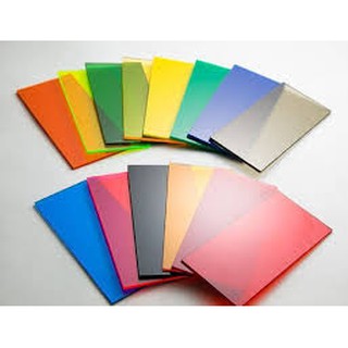Mica tấm/ miếng mica 20x20cm 3mm