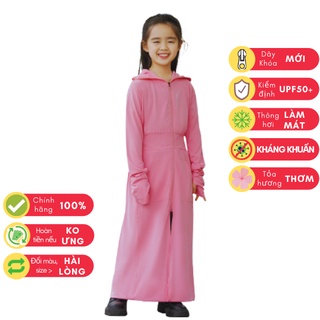 LAROMA Áo Choàng chống nắng trẻ em UPF50+ | Làm mát | Kháng khuẩn | Khử mùi