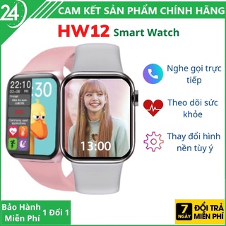 Đồng Hồ Thông Minh HW12 Series 6 Hỗ trợ nghe gọi trực tiếp thay đổi màn hình tùy ý 100% tiếng việt