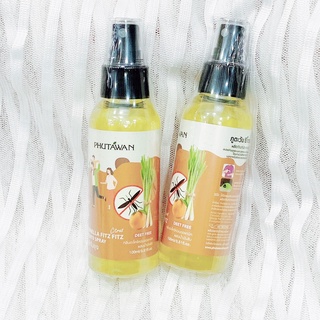 Xịt chống muỗi Citronella Phutawan Thái Lan 100ml - An toàn cho bé &amp; phụ nữ có thai