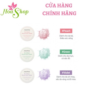 Phấn Phủ Kiềm Dầu Dạng Bột Khoáng Có Màu Innisfree No-Sebum Mineral Color Powder 5g