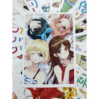 Bộ 20 tấm postcard Kanojo, Okarishimasu - Dịch Vụ Thuê Bạn Gái