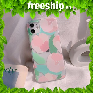 Ốp iPhone hoa nghệ thuật   chất liệu siêu mỏng mịn ốp lưng iphone 6 7 8 11 mini 12 promax t71
