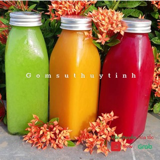 [Mã SKAMPUSHA7 giảm 8% tối đa 50K đơn 250K] Chai thủy tinh / bình thủy tinh nắp thiếc 300ml