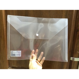 TÚI CLEAR BAG A4 TRONG AURORA DELI F10412