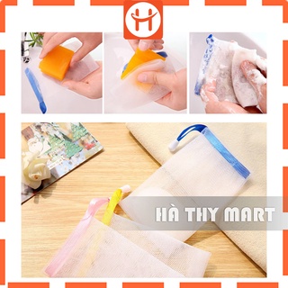 Túi lưới đựng xà phòng tạo bọt tiện lợi