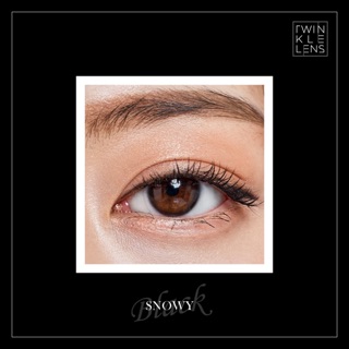 Sale 50%- Giá 1 chiếc- K gồm khay)Kính áp tròng/Lens Snowy Black