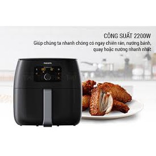 NỒI CHIÊN KHÔNG DẦU 9650/91 XXL 1,4KG PHILIPS