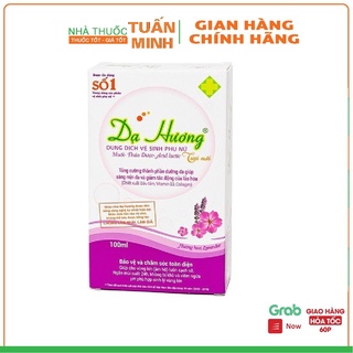 Dùng dịch vệ sinh phụ nữ Dạ Hương - Giúp làm sạch, ngăn ngừa nấm ngứa (Chai 100ml)