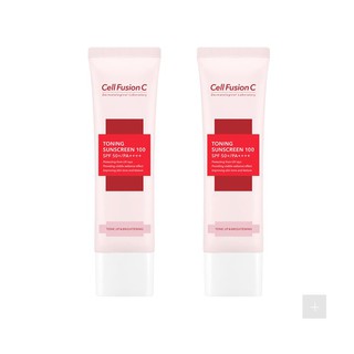 Kem chống nắng Cell Fusion C Toning Sunscreen 100 SPF50+/PA++++ Màu hồng mẫu mới