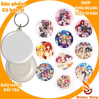 20/640 MẪU> Móc khóa Anime To love ru,Trường Trung Học Rồng High school DXD, Love Live, hoạt hình Gotoubun no hanayome