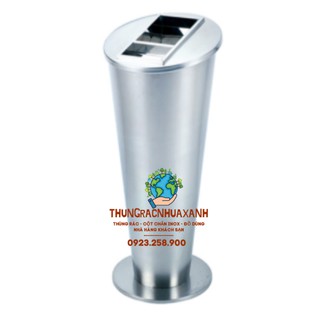 THÙNG RÁC GẠT TÀN INOX CHỮ V