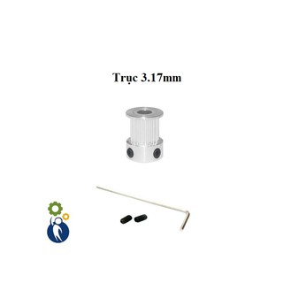 Pulley Trục 3.17mm - 20 Răng