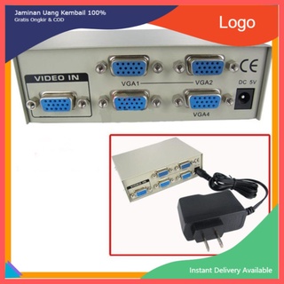 Bộ chia màn hình VGA 1 vào 4 ra