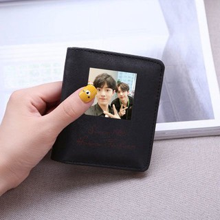 Ví ngắn đen cầm tay in hình BÁC QUÂN NHẤT TIÊU Tiêu Chiến Vương Nhất Bác tiện lợi thời trang quà tặng lưu niệm