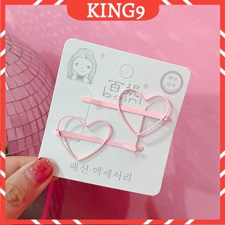 set 2 kẹp hình trái tim