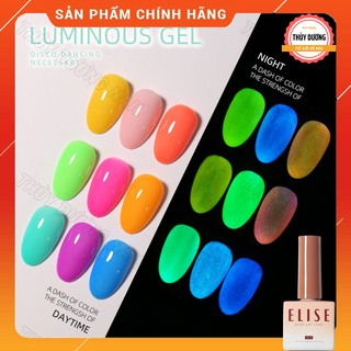 Sơn gel Elise cao cấp chính hãng mã YG (sơn phát quang) 15ml