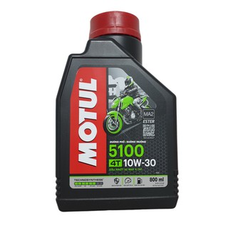 Nhớt Motul 5100 4T  MA2 10W-30 Xe Số 800ML