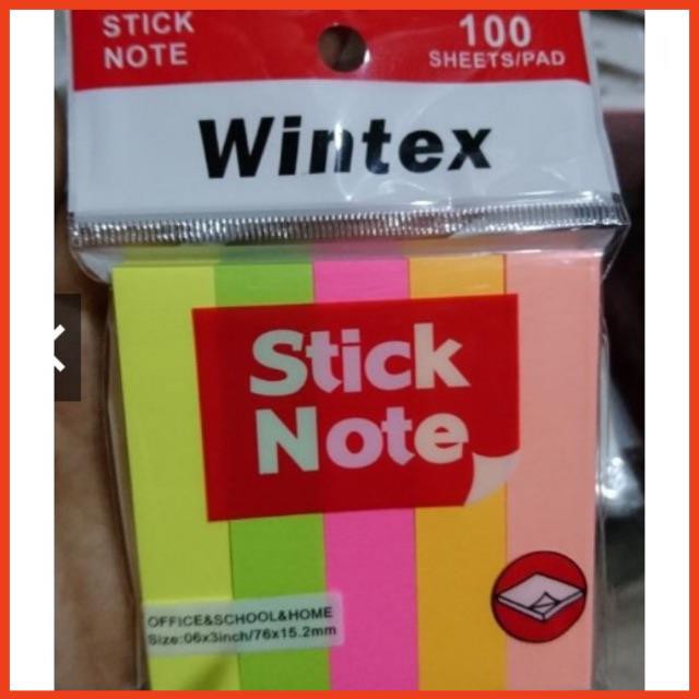 Giấy nhớ 5 màu , stick note