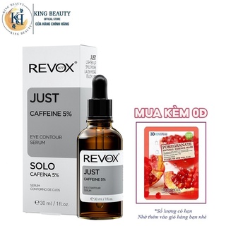Tinh Chất Dưỡng Mắt Revox B77 Just Caffeine 5% Eye Contour Serum 30ml