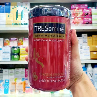 Kem ủ tóc Tresemme, tóc bóng mượt, mềm mại, giảm xơ, gỡ rối, chuẩn Salon Tresemme Keratin Smooth 900g