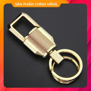 {Hàng Mới Về} Móc Treo Chìa Khóa Ôtô Xe Máy Honest AM-0027 Có Móc Đỉa Quần Xoay 360°