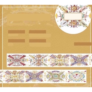 (Chiết theo chu kỳ) Băng dính washi tape hoạ tiết sắc màu siêu độc đáo