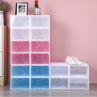Hộp Đựng Giày Đa Năng Nắp Nhựa Cứng Trong Suốt ( KT: 33X23X14CM )