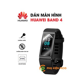 [XẢ KHO] Dán màn hình Huawei Band 4 dẻo trong suốt - Dán dẻo màn hình đồng hồ Huawei Band 4 PPF cao cấp full màn hình
