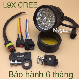 ĐÈN TRỢ SÁNG L9X CREE FULL PHỤ KIỆN BẢO HÀNH 6 THÁNG