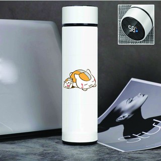 Bình Giữ Nhiệt in hình HỮU NHÂN SỔ Natsume Yuujinchou anime chibi Lõi INOX đựng nước tiện lợi xinh xắn