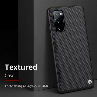 Samsung S22 plus S21 FE , S20 FE , S20 , S20 plus , Note 10 plus _ Ốp lưng vải Nillkin Textured chống sốc Chính Hãng