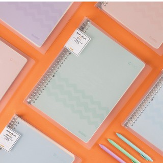 Sổ còng Klong A4 giấy caro/ dot gird/ kẻ ngang tùy chọn, ruột giấy refill binder Klong nhiều loại