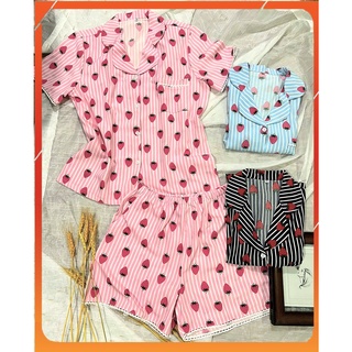 [GIẢM GIÁ]ĐỒ BỘ PIJAMA MẶC NHÀ[Ảnh thật- Hàng thiết kế] vải lụa Hàn Quốc mềm mát
