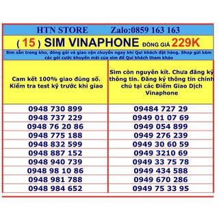 Sim vinaphone số đẹp đồng giá 229k (15) – sim trả trước nghe gọi và 4G
