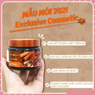 Tẩy Tế Bào Chết Toàn Thân Chiết Xuất Quế Hồi &amp; Cafe Exclusive Belarus 380g [ Hàng Chính Hãng ]