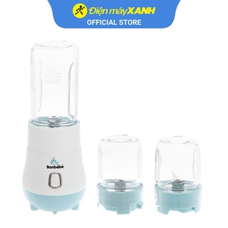 Máy xay mini đa năng Bonbébé BB-39 0.3 lít 160 W xay cháo nguội, gia vị, rau củ, sinh tố, thịt - Chính hãng BH 12 tháng