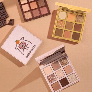 GOGO TALES - Bảng phấn mắt 9 màu Admiring Velvet Eyeshadow Gogotales GOGO27