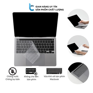 Lót Phím Macbook Trong TPU Chống Bụi Bẩn, Chống Nước, Không Che Đèn Bàn Phím Innostyle Keyguard TPU Crystal Clear