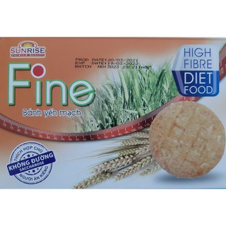 BÁNH YẾN MẠCH FINE KHÔNG ĐƯỜNG 178g