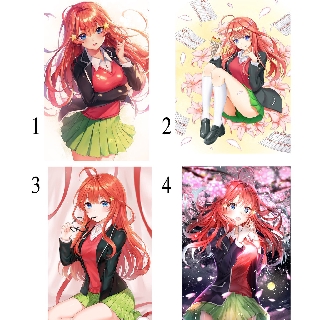 ảnh tranh treo anime in hình Nakano Itsuki Go-Toubun no Hanayome Nhà Có Năm Nàng Tiên
