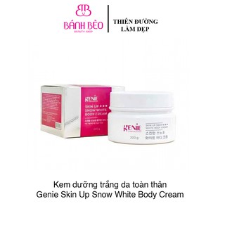 Kem Body Tinh Thể Nước Genie Skin Up Snow White Body Cream