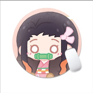 ( TRÒN ) Miếng di chuột in hình KIMETSU NO YAIBA Thanh Gươm Diệt Quỷ cute anime chibi miếng kê chuột miếng lót chuột