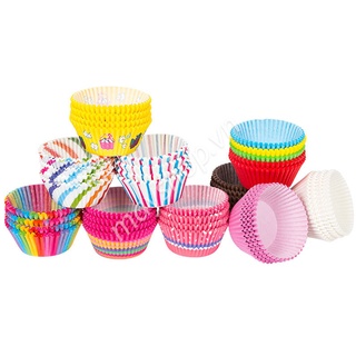 100 Cupcake mềm sắc màu (12cm)