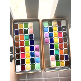 Màu nước pocket các hãng Mijello, Shinhan, Vangogh