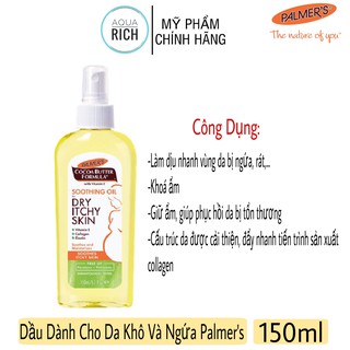 Dầu Palmer's Dành Cho Da Khô Và Ngứa 150ml Palmers Oil