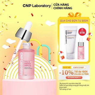 [Mã COSLG5 giảm 10%]Tinh chất hồng 7 loại Vitamin B phục hồi và làm sáng da CNP Laboratory Vita-B Energy Ampule 15ml